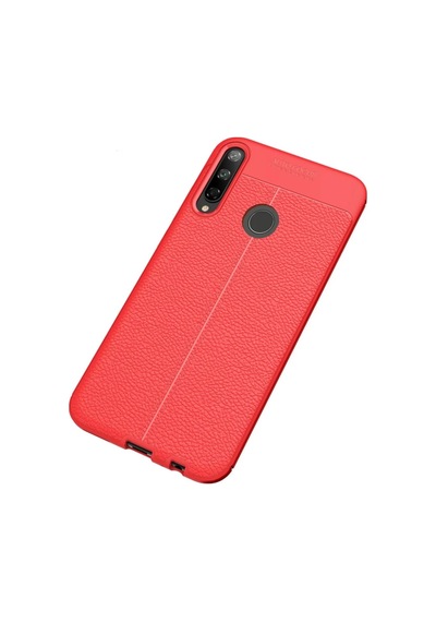 Huawei P40 Lite Uyumlu E Kılıf Auto Focus Kapak - Kırmızı