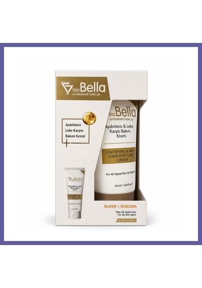 Bezos Lisa Bella Aydınlatıcı Ve Leke Karşıtı Bakım Kremi 50 Ml Nıda