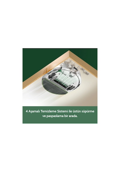 Irobot Roomba 105 Combo Autoempty Robot Süpürge Ve Paspas Beyaz