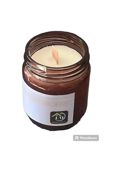 210 Ml Paçuli Ve Rosemary Kokulu Kavanoz Mum Çok Renkli