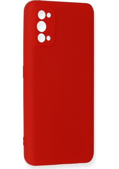 Cosmotex Newface Realme 7 Pro Kılıf Nano İçi Kadife Silikon - Kırmızı