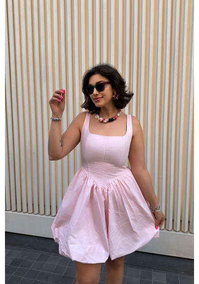 Gigi Wardrobe Barbie Bloom Pembe Elbise Pembe Pembe