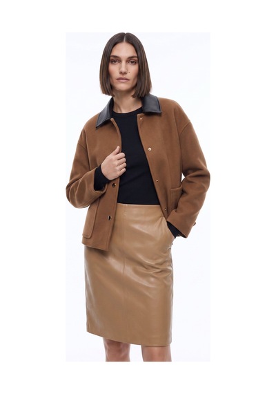 Fabrika Açık Kahve Kadın Mont F6wl-mnt0120 Camel