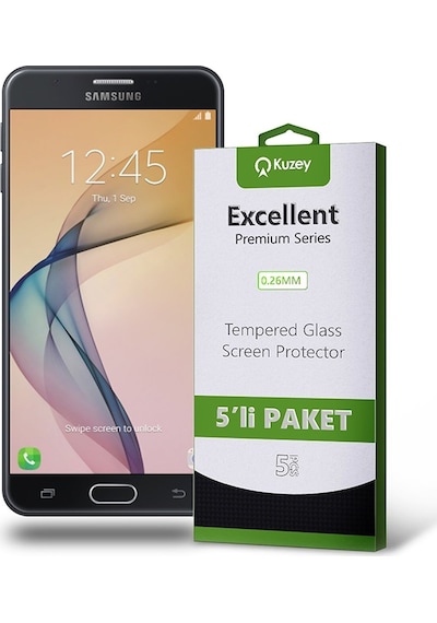 Samsung Uyumlu Galaxy J7 Prime Ekran Koruyucu Cam 5 Adet Ekonomik Paket (554292820) 20 Tl Fark Ile Apple  iPhone Hızlı Şarj Kablosu