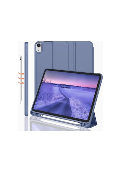 Apple Uyumlu iPad Air 5 Air 4 10.9" Kılıf Pen Charge Kalem Bölmeli