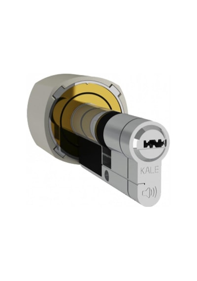 Kale 164asyn Alarmlı Silindir 68 Mm Saten