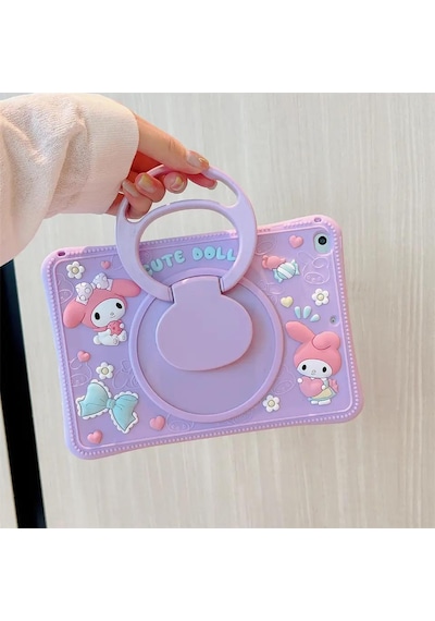 Samsung Galaxy Uyumlu Tab A7 Lite Sm T220 8.7inç Kılıf Elegance Cute