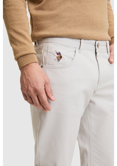 U.S. Polo Assn. U.s. Polo Assn. Erkek Açık Gri Pantolon Kanvas-chino 50322356-vr001