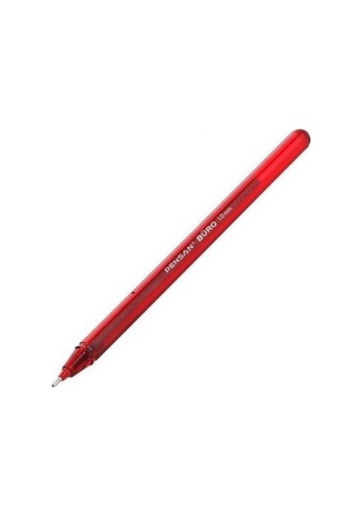 Büro 1.0 Mm 50'li Tükenmez Kalem Mb1026 Kırmızı