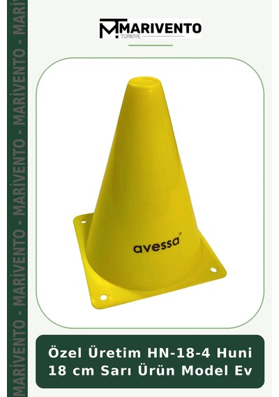 Özel Üretim Hn-18-4 Huni 18 Cm Sarı Ürün Model Ev