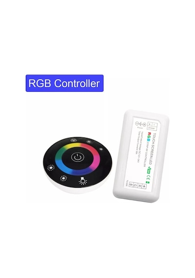 Rgb Led Dokunmatik (Touch) Rf Kumanda+Kontrol Paneli 12V-24V-18A