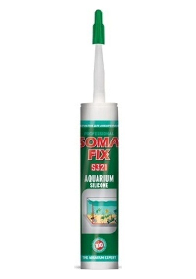 320 Gr Somafıx Şeffaf Akvaryum Silikonu