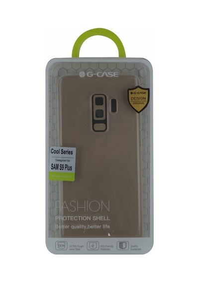 G-case Samsung Galaxy G965 S9 Plus Uyumlu Arka Koruma Arka Koruma Kılıf - Şeffaf Şeffaf