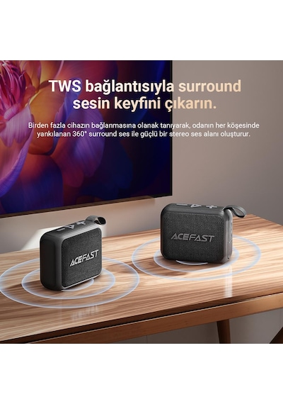 Acefast K4 Go Taşınabilir Kablosuz Hoparlör - K4