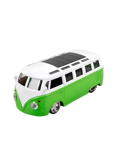 Sesli Ve Işıklı Minibüs 14 Cm Yeşil