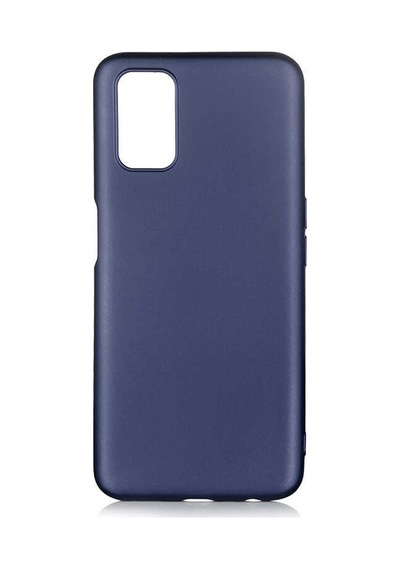 Noktaks - Oppo A92 Uyumlu - Kılıf Mat Soft Esnek Premier Silikon Kapak - T13656 - Lacivert Lacivert