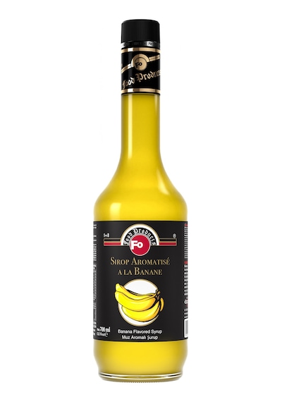 Muz Aromalı Şurup Şekerli 700 Ml