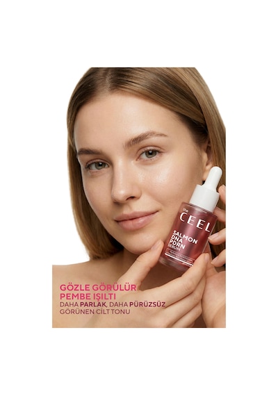 The Ceel Somon DNA PDRN Yüz Serumu – Pirinç Suyu, Hyaluronik Asit ve Peptit Kompleks 30 ML