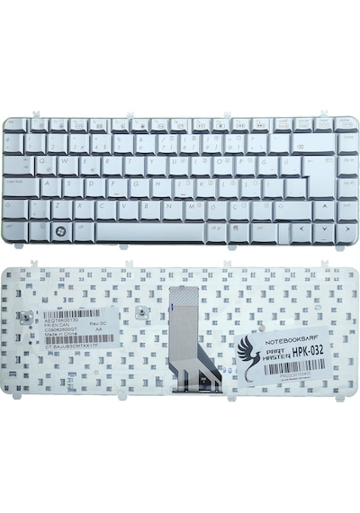 HP Uyumlu NSK-H5J0FG, NSK-H5J0FT Klavye (Gümüş)