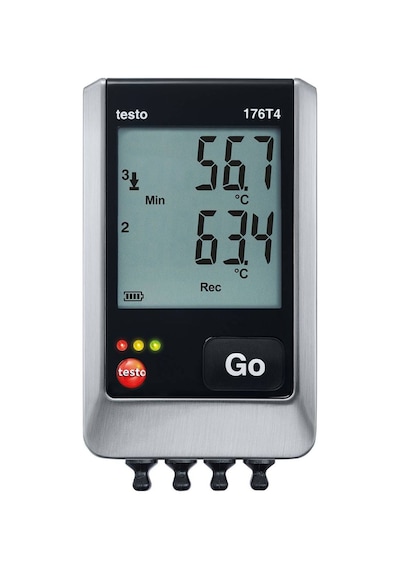 Testo 176 T4 Sıcaklık Veri Kaydedicisi Datalogger 0572 1764