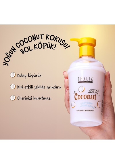 Thalia Hindistan Cevizi Kokulu Sıvı El Sabunu 400 ML