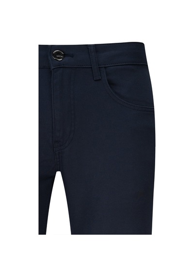 Hatemoğlu Lacivert Slim Fit Pamuklu 5 Cep Kanvas Pantolon Hatemoğlu Lacivert Slim Fit Pamuklu 5 Cep Kanvas Pantolon