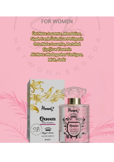 Homm Life Queen Kadın Parfüm EDP 50 ML