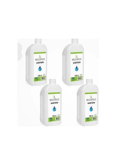 Multiplus Aseton 1 Litre - 4 Adet