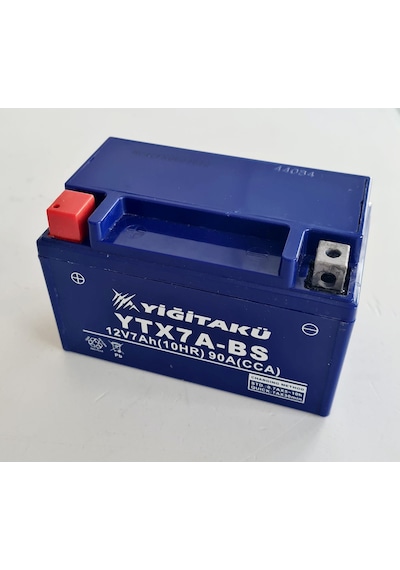 Yiğit Akü YTX7A-BS 12 V 7 Ah Amper Motosiklet Akü
