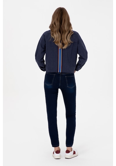 U.S. Polo Assn. Kadın Koyu Mavi Skinny Fit Jean Pantolon 50308101-DN0023