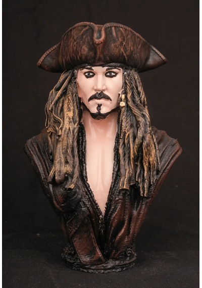 Dükkan Design Jack Sparrow Büst