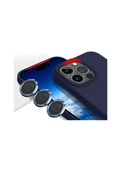 Apple Uyumlu iPhone 14 Pro Max Kılıf Kamera Lensli Lansman Silikon Kapak