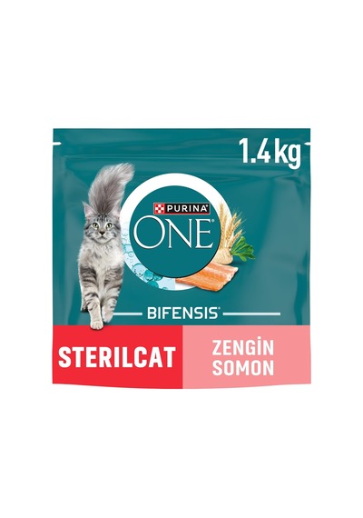 Tr Sterilcat Somonlu Kısırlaştırılmış Kuru Kedi Maması 1.4 Kg