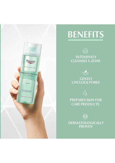 Eucerin Dermopurifyer Yağ Kontrolü Gözenek Sıkılaştırıcı Tonik 200ml