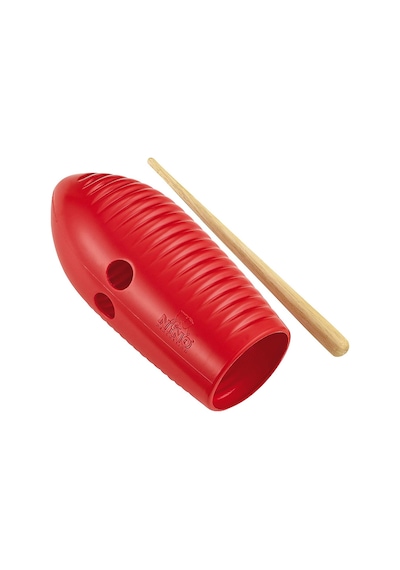 Nino NINO581R Mini Güiro (Kırmızı)
