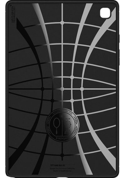 Galaxy Tab A7 Kılıf Uyumlu Spigen Rugged Armor - Black