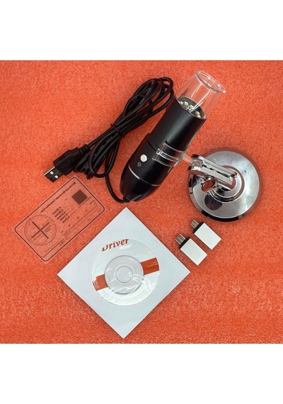 Komponentci Dijital Taşınabilir USB Mikroskop Büyüteç 1000x Zoom