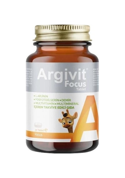 Argivit Focus Takviye Edici Gıda 30 Tablet