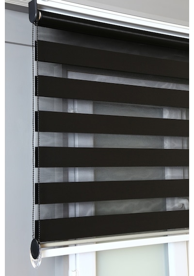 Siyah Düz Zebra Stor Kaliteli Güneşlik Perdeler Siyah Düz Zebra Stor Kaliteli Güneşlik Perdeler