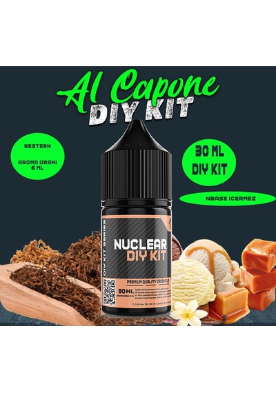 Nuclear 30 Ml Dıy Kit Capone Gıda Aroması 6 Ml Aroma İçerir