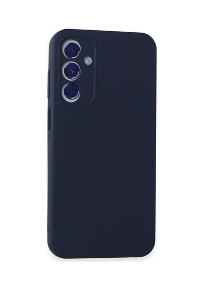 Samsung Galaxy  Uyumlu,  A55 5g Kılıf First Silikon - Lacivert