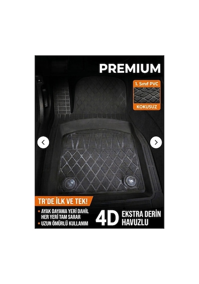 Renault Taliant Premium Üniversal Oto Paspas 4d Havuzlu