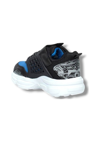 Alessio 019-26 Cilt Anatomik Filet Çocuk Sneaker Siyah Sax 31-35 Siyah
