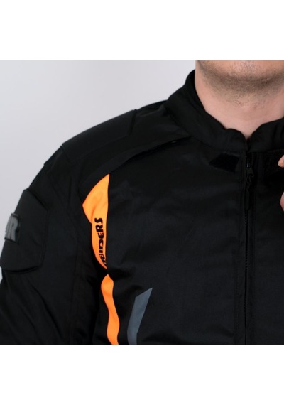 4riders Gama Ce Sertifikalı Korumalı Motosiklet Montu Oranj