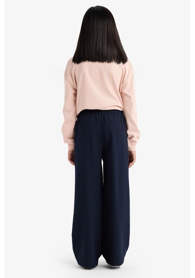 Defacto Kız Çocuk Wide Leg Geniş Paça Pantolon F2257a825aunv235 Lacivert Defacto Kız Çocuk Wide Leg Geniş Paça Pantolon F2257a825aunv235 Lacivert