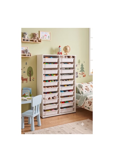 20 Çekmeceli 136 Cm Beyaz Çocuk Odası Oyuncak Dolabı Ve Çok Amaçlı Saklama Ünitesi - Depolayıcı Düzenleyici Organizer 20 Çekmeceli 136 Cm Beyaz Çocuk Odası Oyuncak Dolabı Ve Çok Amaçlı Saklama Ünitesi - Depolayıcı Düzenleyici Organizer