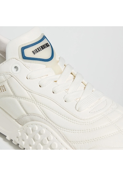 Sneaker Günlük Erkek 27116/cp C Bkku Bikkembergs 64039996 Nappa White/nappa Navy Nappa White/nappa Navy