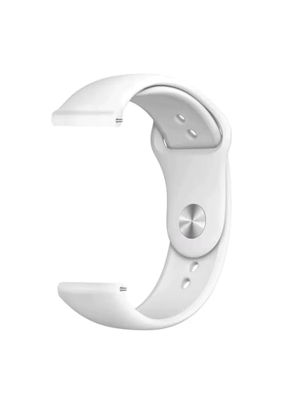 Forzacase Huawei Watch Gt2 46 Mm İle Uyumlu Yumuşak Jel Şık Silikon Kordon Kayış - Fc875 Beyaz