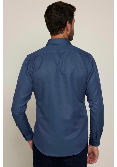 Tudors Erkek Slim Fit Dar Kesim Uzun Kollu Pamuklu Oxford Doku Petrol Renk Düğmeli Yaka Gömlek-23462 Petrol Tudors Erkek Slim Fit Dar Kesim Uzun Kollu Pamuklu Oxford Doku Petrol Renk Düğmeli Yaka Gömlek-23462 Petrol