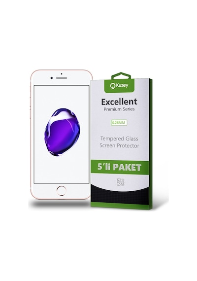 Apple Uyumlu iPhone 7 Ekran Koruyucu Cam 5 Adet (534067642) 20 Tl Fark Ile Apple Uyumlu iPhone Hızlı Şarj Kablosu